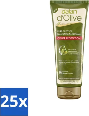 Zdjęcie produktu dla Dalan d'Olive - Odżywka - Ochrona koloru - 200 ml - Value pack - 25 szt