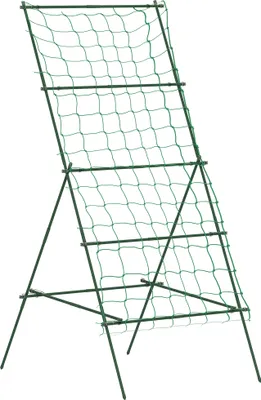 Produktbild von Rankgitter aus Stahl zum Stecken rostfrei Rankhilfe in A-Form für Kletterpflanzen Spalier 101x133x227 cm Spalier Pflanzenspalier für Gemüse Blumen,