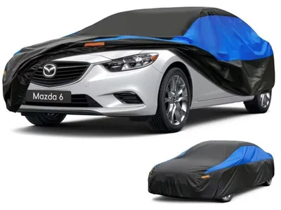 Produktbild von Autoabdeckung Wasserdicht Atmungsaktiv für Mazda 6 (2005-2024) Schwarz Blau