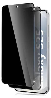 Produktbild von 2X Panzerglas für Samsung Galaxy S25 Blickschutz Sichtschutz Anti-Spy Schutzglas