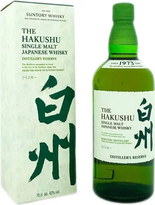 Produktbild von Hakushu Distiller's Reserve + Box 700ml 43% Vol.