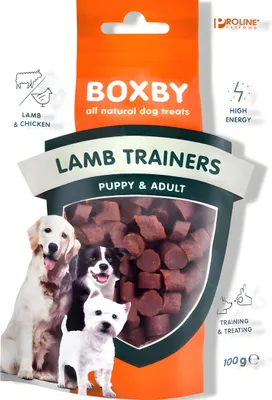 Produktbild von Proline Boxby Lammtrainer 100 Gramm - Gebr de boon