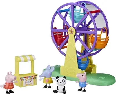 Produktbild von Hasbro Peppas Jahrmarkt Peppa Pig Spielset mit Riesenrad - Has...
