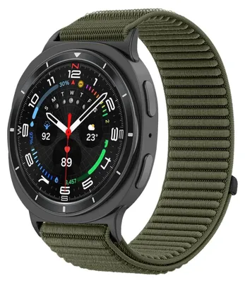 Produktbild von Nylon Watch Armband für Samsung Galaxy Watch 9 / 8 / 8 Classic Klettverschluss