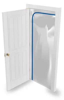 Obrázek produktu pro DEDRA protiprachový závěs 120*220cm, suchý zip, BH1060