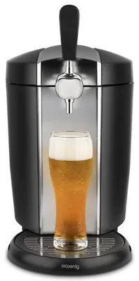Biertapinstallation, 5 L, kompatibel mit Heineken-Fässern, 65 W