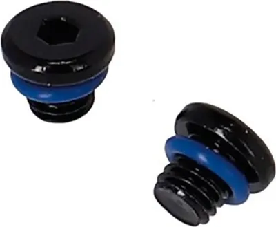 Produktbild von Xlc Shimano Blutende Schrauben Schwarz 9.5 mm M5 x 0.8 mm Schwarz 9.5 mm M5 x 0.8 mm