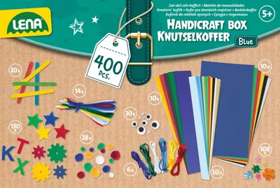 Produktbild von Lena SM42715, Bastelset für Kinder, 5 Jahr(e), Mehrfarbig