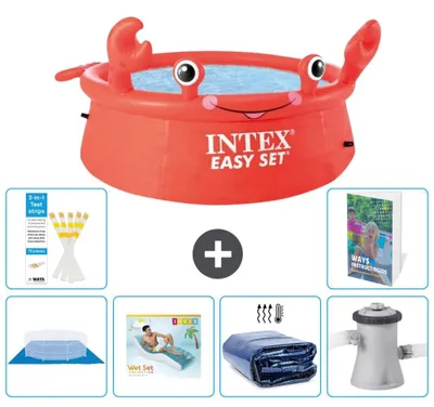 Obrázek produktu pro Bazénová sada Easy Set – Krab – 183 x 51 cm – 5 dílů – S171