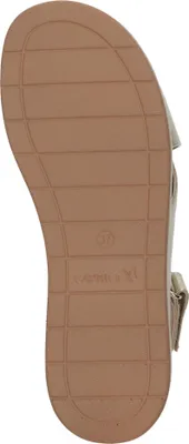 Produktbild von Caprice Damen Sandale aus Leder mit Slingback Riemen 9-28208-44, Größe:37 EU, Farbe:Gold