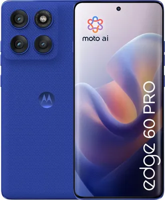 Zdjęcie produktu dla Motorola edge 60 pro, 16,9 cm (6.67"), 12 GB, 512 GB, 50 MP, Android 15, Niebieski