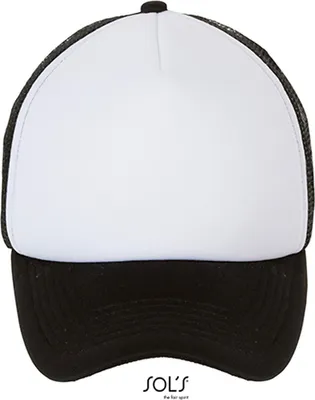 Image de SOLs 01668 | Bubble Cap - Couleur : White/Black - Taille : One Size