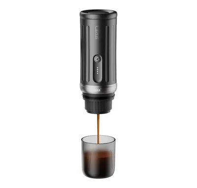 Produktbild von Cerapresso tragbare Kaffeemaschine – 13.500 mAh Akku (3. Gen), 20 Bar, Aufheizen in 150 Sek., für Kapseln & Bohnen, bis zu 8 Tassen pro Ladung, CERA+
