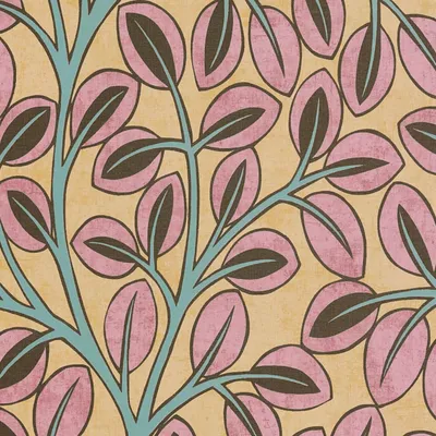 Immagine prodotto di Profhome 791504-GU Carta da parati country Floral opaca giallo marrone rosa blu 5,33 m2