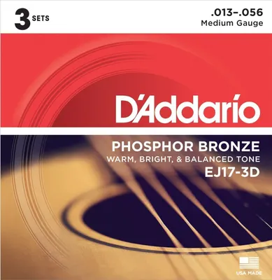 Obrázek produktu pro D'Addario EJ17-3D Struny pro akustickou kytaru