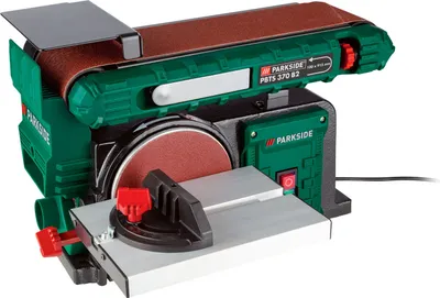 Produktbild von PARKSIDE® Band- und Tellerschleifer »PBTS 370 B2«, 370 W