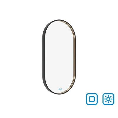 Obrázek produktu pro LED Oválné zrcadlo s osvětlením Nimco ZP 32000 40 x 80 cm IP 44