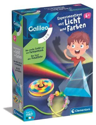 Produktbild von Clementoni Experimentiere mit Licht und Farben