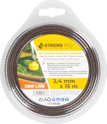 Image de Fil de coupe SawLine 2,4 mm, L-15 m, dentele