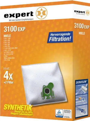 Produktbild von expert 3100 EXP Staubsaugerbeutel für Miele