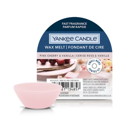 Immagine prodotto di Yankee Candle PINK CHERRY & VANILLA - cera profumata 22 g