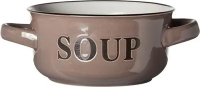 Produktbild von 6 braune Suppenschalen - Suppe - Gemütlich & Trendy