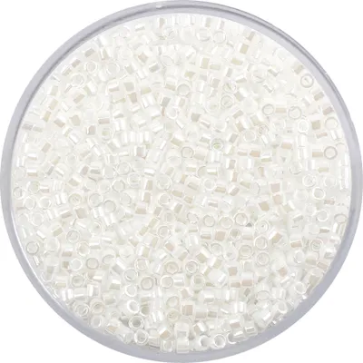 Produktbild von Delica-Rocailles, Ø 2 mm Schneeweiß
