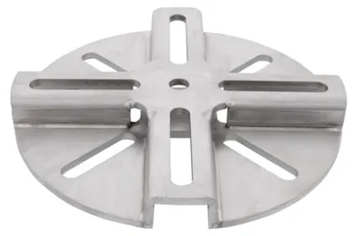 Produktbild von Doppler Vario Adapterplatte Vario 6 - 17 cm Edelstahl universell
