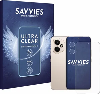 Produktbild von 18x Für Honor 400 (Display+Kamera) Schutzfolie Savvies Displayschutz Display Schutz Folie Klar Transparent