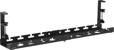 Produktbild von LogiLink KAB0094, Kabelrinne, Tisch/Bank, Stahl, Schwarz