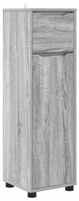 Image de Cabinet de salle de bain Gris Sonoma 30,5 x 30 x 101 cm