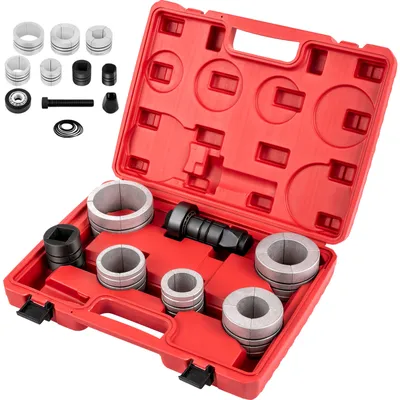 Image de VEVOR Élargisseur de tuyau d'échappement 6 pcs. Écarteur de tuyau Élargisseur de tuyau d'échappement Élargisseur de tuyau Kit d'outils Élargisseur de tuyau d'échappement Kit 1-5/8" à 4-1/4