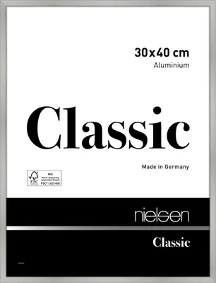 Produktbild von nielsen Aluminium Bilderrahmen Classic, 30x40 cm, Silber Matt