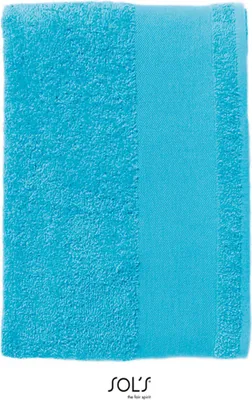 Produktbild von SOLs 89000 | Hand Towel Island | 50 x 100 cm - Farbe: Turquoise - Größe: 50 x 100 cm