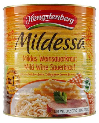 Produktbild von Hengstenberg Mildessa Weinsauerkraut -mild- 9,7KG