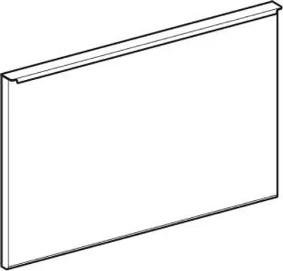 Produktbild von Geberit GE Schubladenfront zu Citterio WTU 835420
