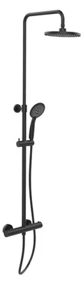 Produktbild von WENKO Watersaving Duschsystem Young Eco mit Armatur in Schwarz