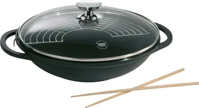 Immagine prodotto di Berndes Vario Click Induction wok con coperchio in vetro e accessori 32 cm 31139