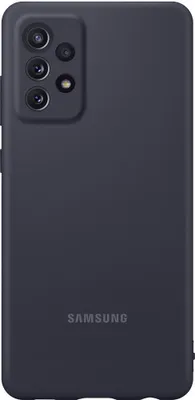 Image de Coque pour Samsung Galaxy A72 4G Silicone Ultra Fine Noire Samsung