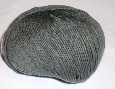 Produktbild von SIERRA UNICO, Baumwoll-/Seidengarn von Schulana, Farbe 26 (grau) - ca. 110 m/50 g
