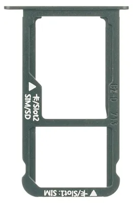Produktbild von Huawei Mate 9 Sim Karten Halter Tray Fach, Schwarz