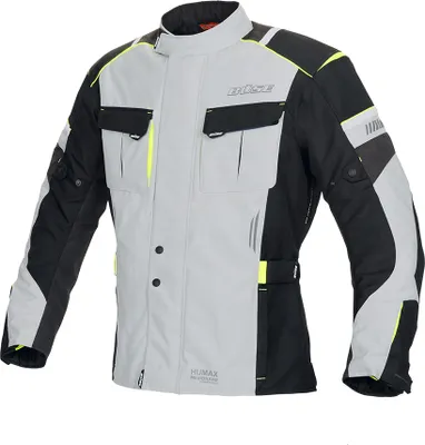 Produktbild von Motorradjacke BUSE Breno Pro, Schwarz-Hellgrau, Größe L