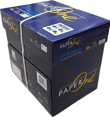 Produktbild von 2500 Blatt Premium Kopierpapier PaperOne All Purpose A4 weiß 80g Druckerpapier 163CIE