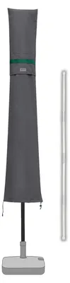 Produktbild von Sekey Sonnenschirm Schutzhülle mit Stab, Abdeckhauben für 350cm / 200x300cm Gartenschirm mit Belüftungsöffnungen, Abdeckung für Marktschirm / Balkonschirm, wasserdicht