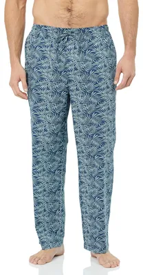 Immagine prodotto di A. Pantaloni da pigiama da uomo, modello lungo, in cotone, taglio dritto, vestibilità comoda