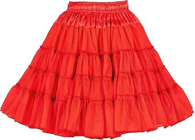 Produktbild von Petticoat Deluxe rot 3-lagig