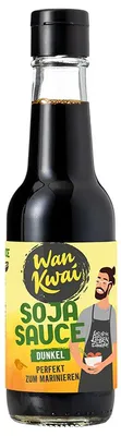 Obrázek produktu pro Sójová omáčka Wan Kwai tmavá s intenzivně pikantní chutí 250ml