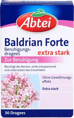 Zdjęcie produktu dla Abbey Valerian forte tabletki powlekane 30 kapsułek