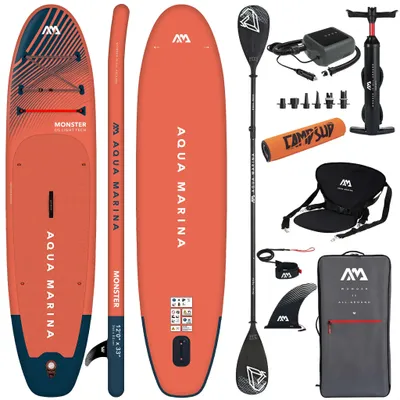 Zdjęcie produktu dla Deska SUP Aqua Marina Monster 12'0" BT-23MOP + SUPER COMBO