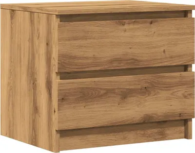 Immagine prodotto di vidaXL Comodino Artisan oak 50x40x43,5 cm materiale a base di legno